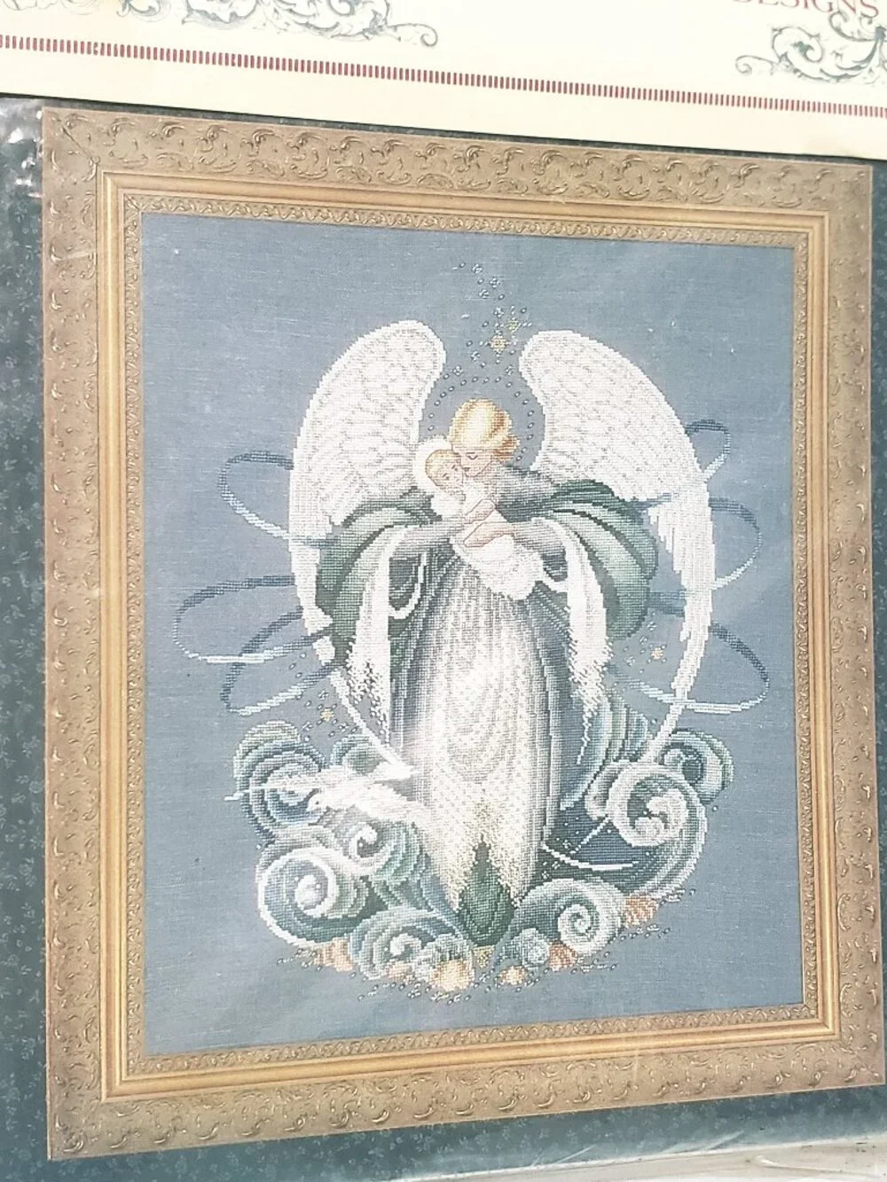 Angel of the Sea Counted Cross Stitch Pattern 1996 Lavender and Lace L&L37